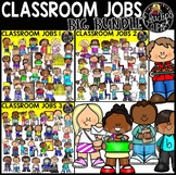 Classroom Jobs Clip Art Mega Bundle {Educlips Clipart}