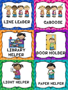 line leader classroom cartoon