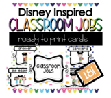 Classroom Jobs - Disney Inspired