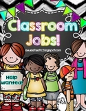 Classroom Jobs (Editable)