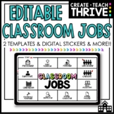Classroom Jobs | Editable | Classroom Community