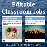 Classroom Jobs - Editable Presentation 
