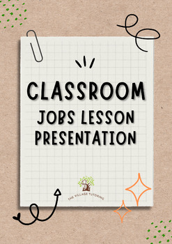 Preview of Classroom Jobs Lesson Presentation (NO PREP NEEDED)