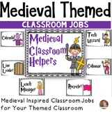 Classroom Jobs- Medieval Themed Bulletin Board Set