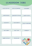 Classroom Jobs Poster