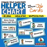 Classroom Jobs Printable | Helper Chart | Responsibility |