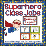Superhero Classroom Theme Jobs