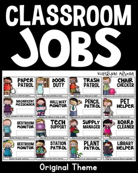 Preview of Classroom Jobs - Student Job Cards and Name Tags
