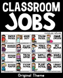 Classroom Jobs - Student Job Cards and Name Tags