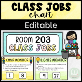 Classroom Jobs | Team Jobs | Classroom Management | Editable