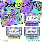 Classroom Jobs | Tie Dye Flair Classroom Decor