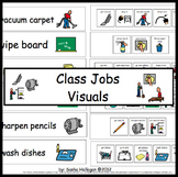 Classroom Jobs Visual Directions and Labels! Set 1!