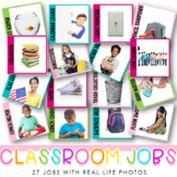 Classroom Jobs With Real Life Photos - Job Chart