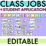 Editable Class Jobs with Application