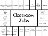 Classroom Jobs and Descriptions