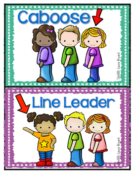 Line Leader Picture for Classroom / Therapy Use - Great Line