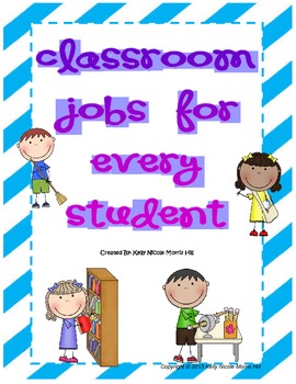 Preview of Classroom Jobs for Every Student