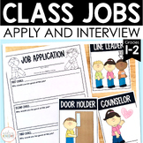 Classroom Jobs for Kids: Job Cards, Applications, and Inte