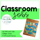 Classroom Jobs in 4 Themes