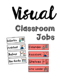 Classroom Jobs with boardmaker Visuals and Labels - autism