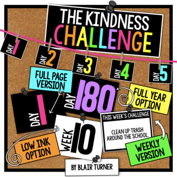 Preview of Classroom Kindness Challenge