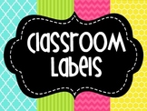 Classroom Labels