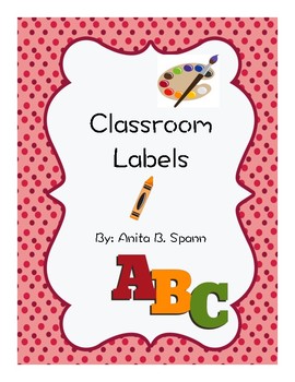 Preview of Classroom Labels