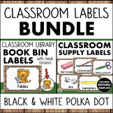 Classroom Labels - Supplies Math Manipulative Class Librar