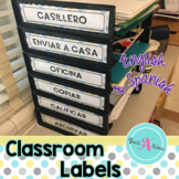 Classroom Labels | Shabby Chic