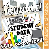 Classroom Labels Bundle - File Folder Labels and Bin Labels