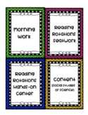 Classroom Labels - Editable - Organization and Labeling