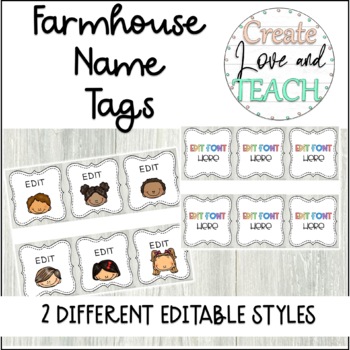 Preview of Name Tags Classroom Label Individual Book Bin Labels