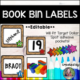 Classroom Labels {NUMBERS} for Bins *Editable*