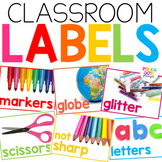 Classroom Labels with Real Pictures | Classroom Organization