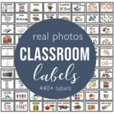 Classroom Labels - Real Photos for Preschool, Kindergarten