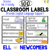 Classroom Labels with Pictures