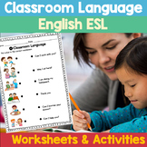 Classroom Language & Expressions English ESL worksheets & 