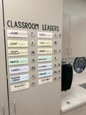 Classroom Leaders/Jobs