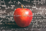 Classroom Lens Stock Photo - Apple