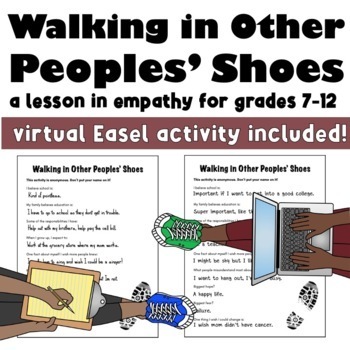 Preview of Classroom Lesson on Empathy: Walking In Other Peoples' Shoes