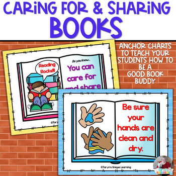 Preview of Book Care Rules  | Book Care Posters