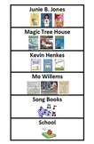 Classroom Library Book Basket Label System