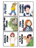 Classroom Library Book Bin Labels by Series/Author/Charact