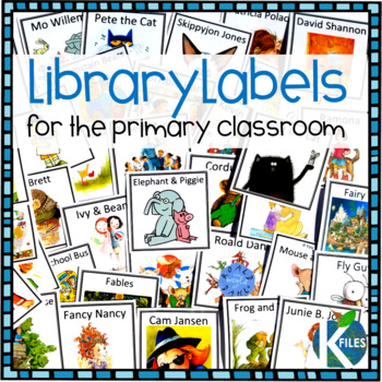 Preview of Free Classroom Library Labels