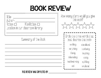 library book reviews for kids
