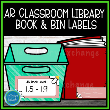 Preview of Classroom Library Book and Book Bin Labels