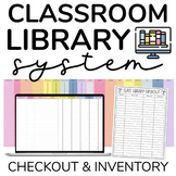 Classroom Library Checkout & Editable Inventory System in 