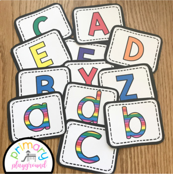 Alphabet Labels  Perfect for Book Bins or Word Wall - The Collaborative  Class