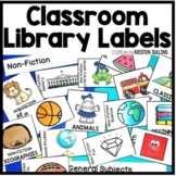 Classroom Library Bin & Spine Labels [A Simplified System]