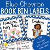 Classroom Library Labels: Book Bin Labels & Matching Book 